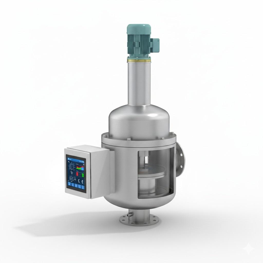 Self cleaning filter installation in Dubai industrial plant