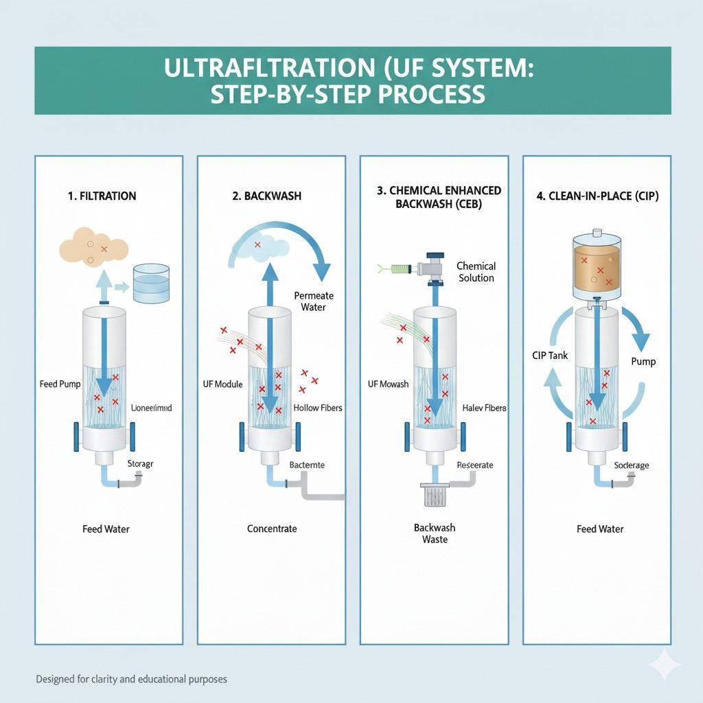 Ultrafiltration UF System installation in Dubai