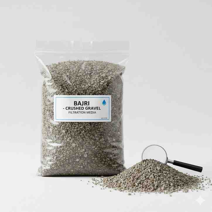 Gravel for water filtration system